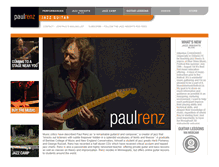Tablet Screenshot of paulrenz.com